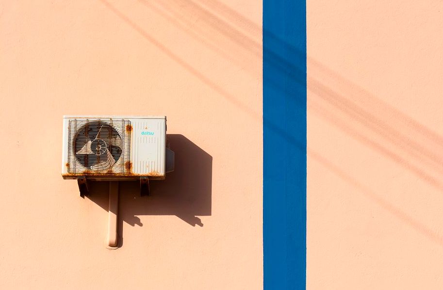 Stock photo of electrician work